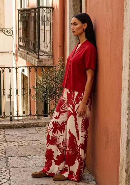 Rote CAROLINE BISS Weite Hose 1592 - large