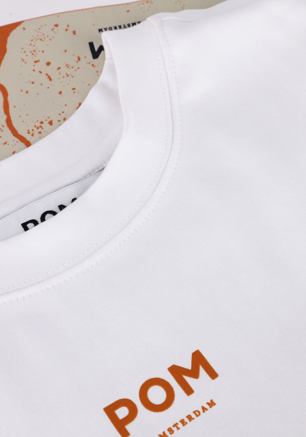 Wei&szlig;e POM AMSTERDAM T-shirt THE ADVENTURIST - large
