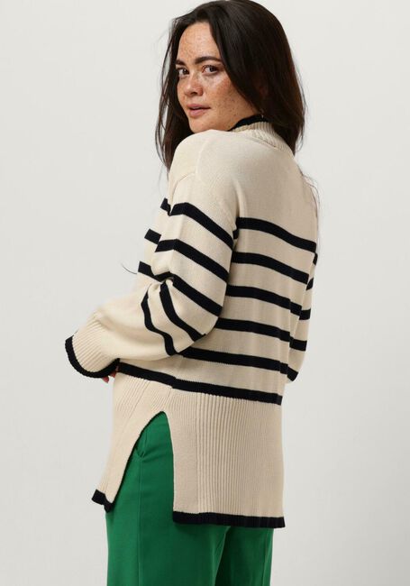 Ecru MINUS Pullover LEONIE TURTLENECK KNIT PULLOVER - large