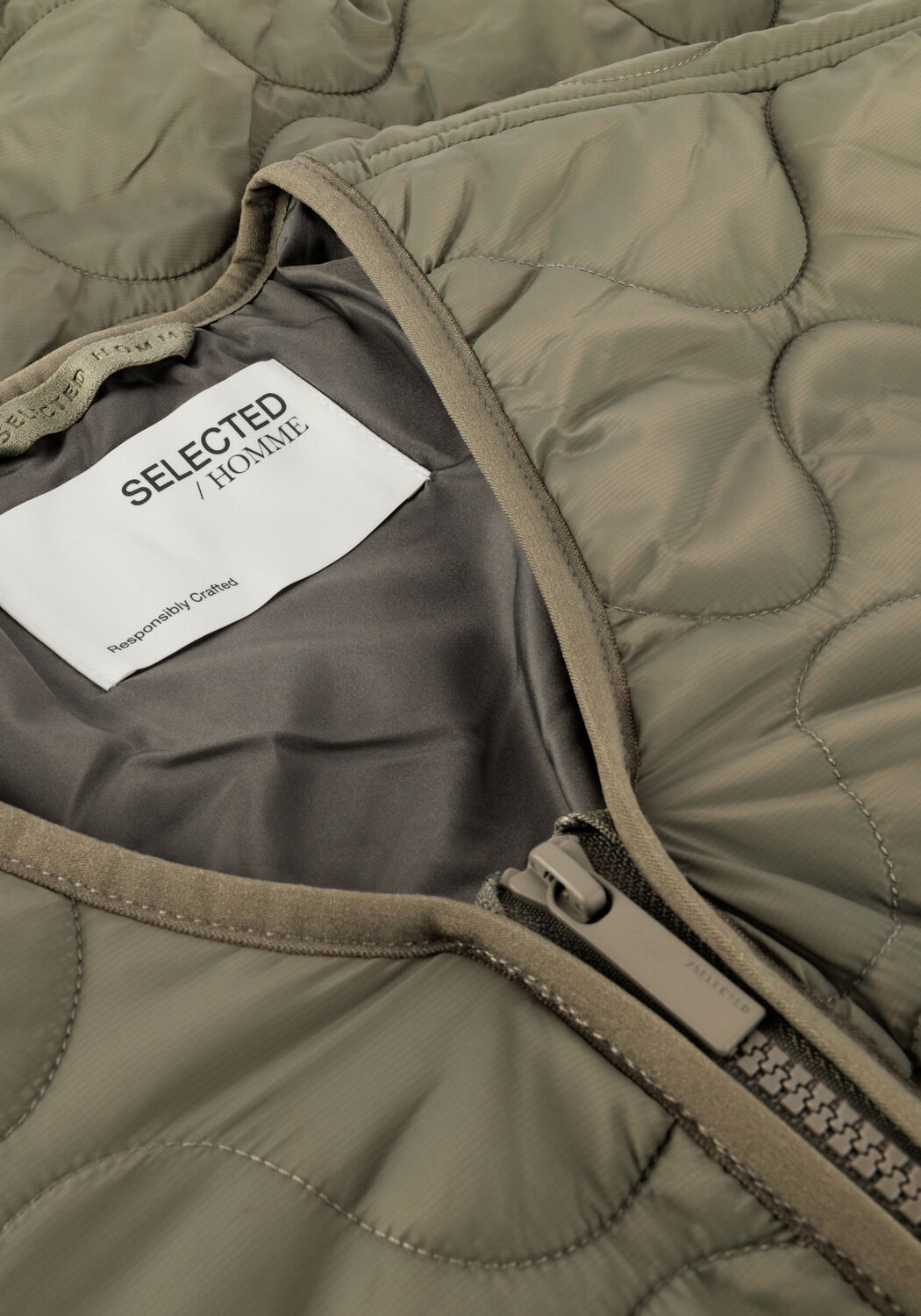 Gr&uuml;ne SELECTED MEN Jack HANZO PADDED JKT W - large