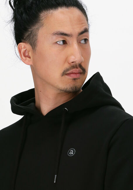 Schwarze ANERKJENDT Sweatshirt AKNIGEL ORGANIC HOODIE - large
