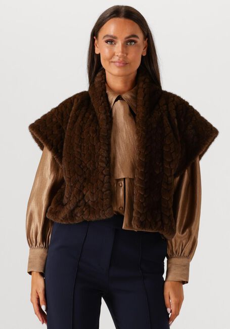 Braune AAIKO Gilet AMALA PES 462 - large