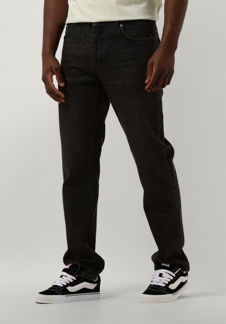 Schwarze WOODBIRD Straight leg jeans DOC GROW JEANS - large
