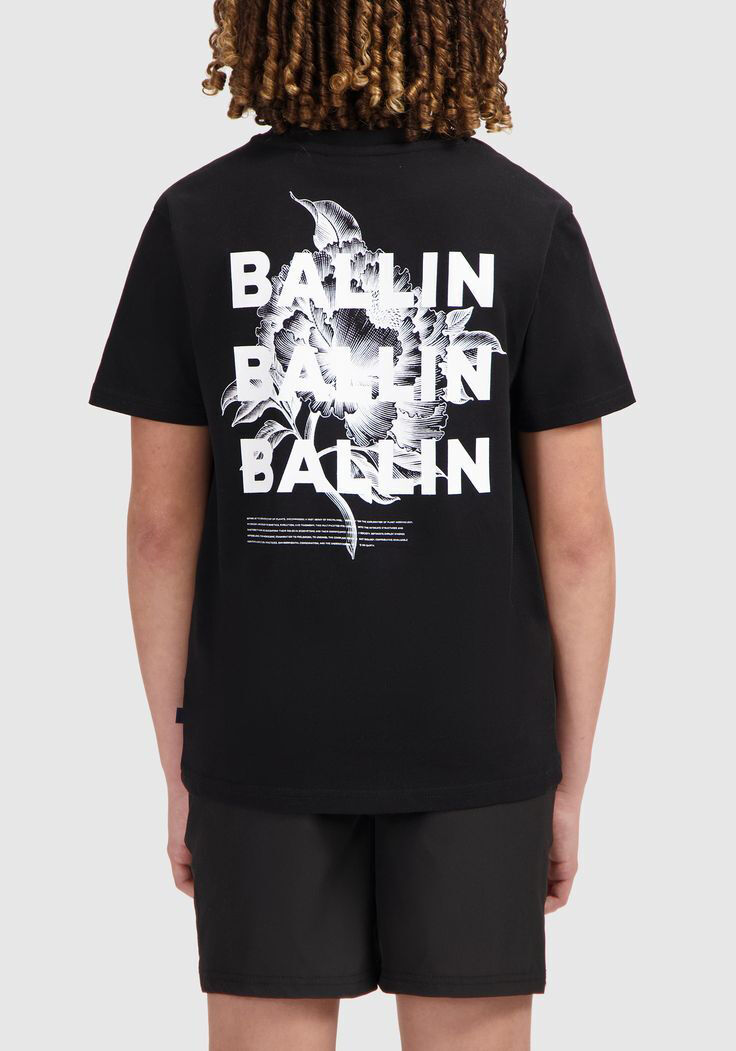 Schwarze BALLIN T-shirt 017131 - large
