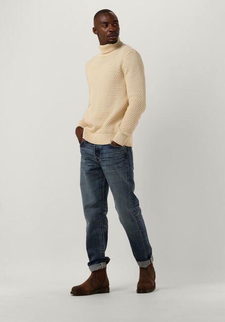 Creme SELECTED HOMME Rollkragenpullover REMY LS KNIT ALL STU ROLL NECK W CAMP - large