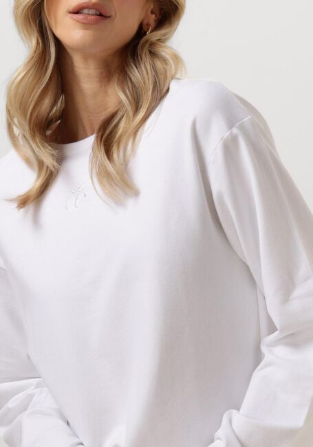 Weiße SOEURS DE PROVENCE Langarmshirts EVE TEE - large