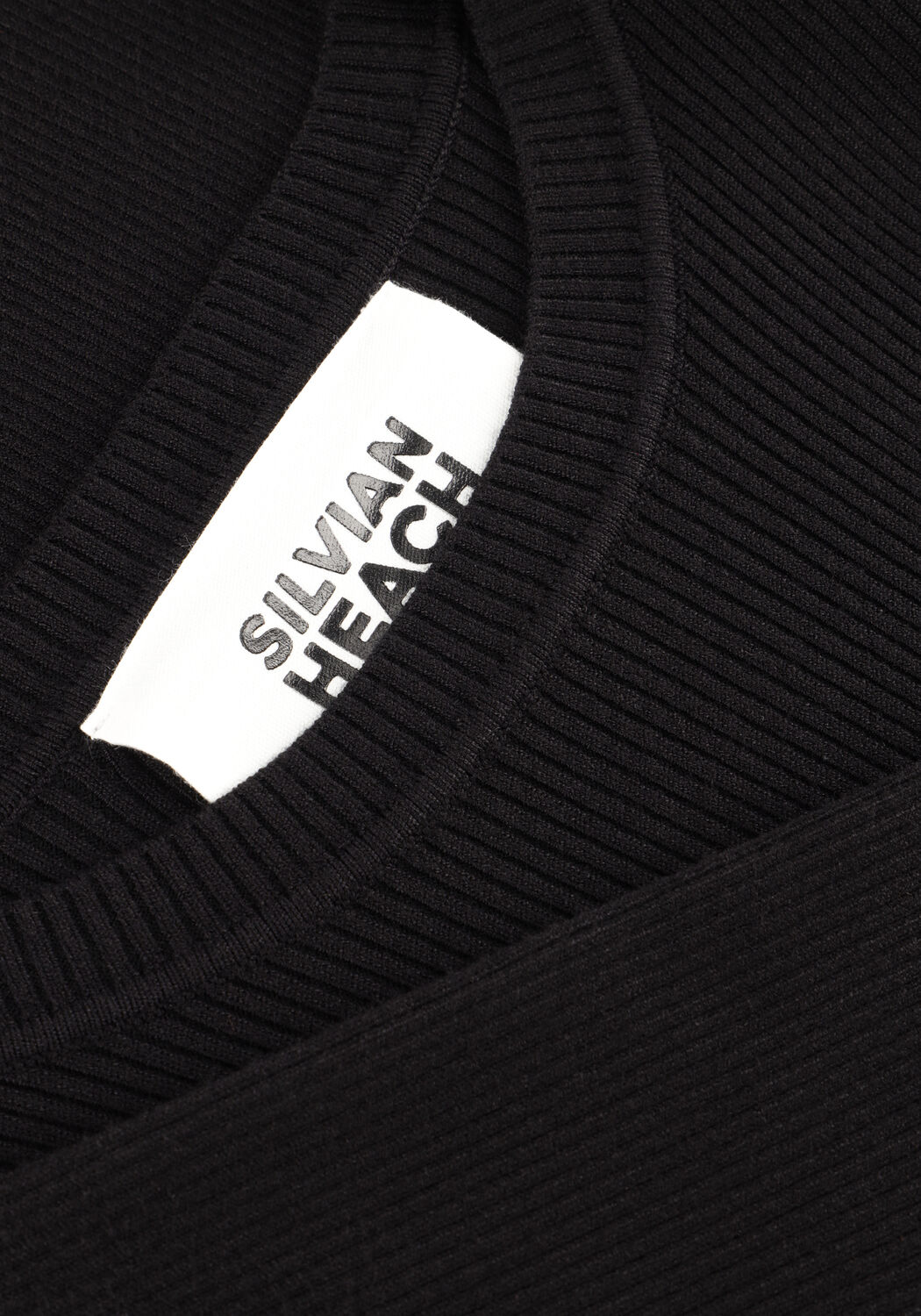 Schwarze SILVIAN HEACH Maxikleid MIDI DRESS SZABO - large