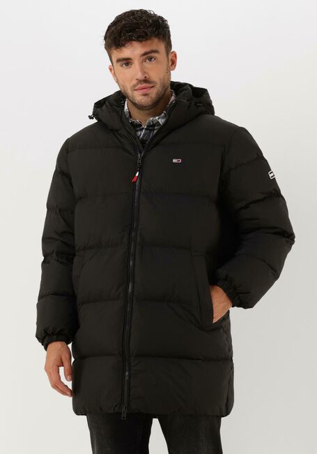 Schwarze TOMMY JEANS Parkas TJM ESSENTIAL DOWN PARKA - large