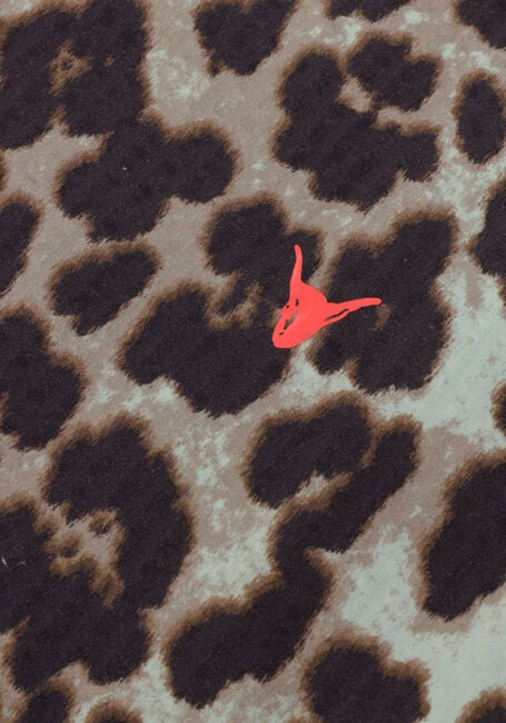 Braune ALIX MINI Minikleid ANIMAL DRESS - large