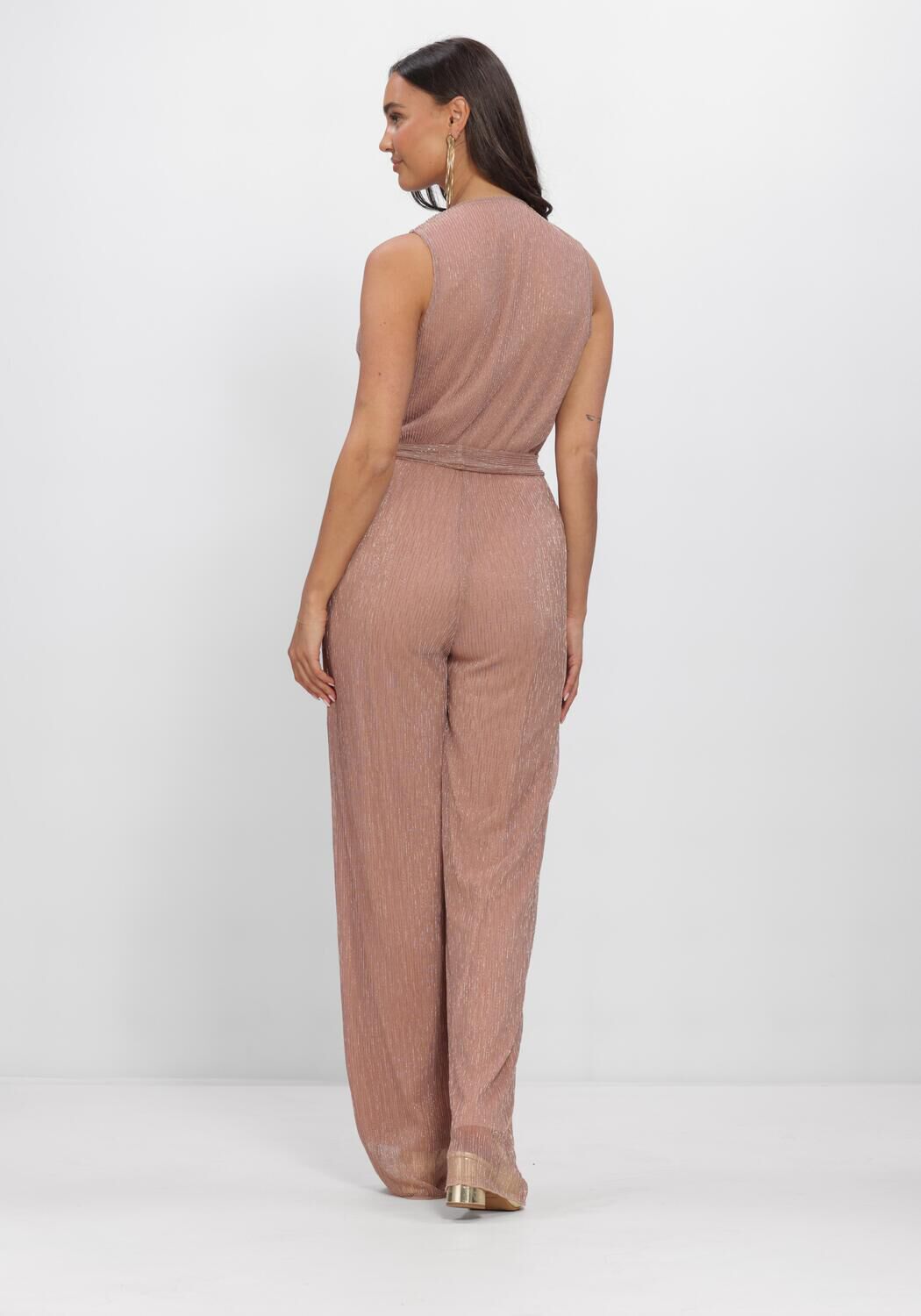 Rote FREEBIRD Jumpsuits F-JER-PLISSE-LUREX-26-2 - large