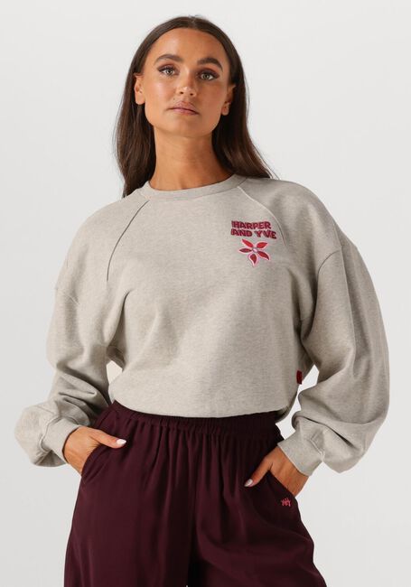 Graue HARPER & YVE Sweatshirt ALLDAYDRAMA-SW - large