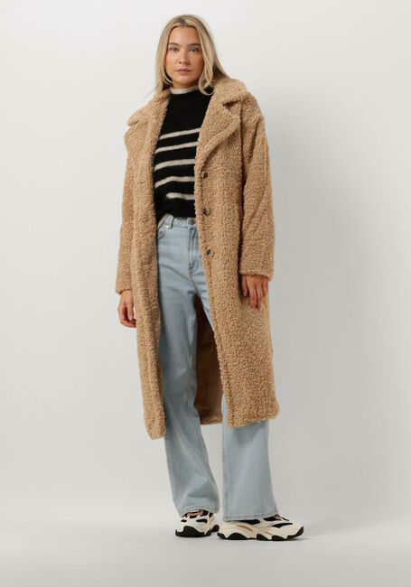 Taupe NOTRE-V Teddy-Jacke TEDDY COAT LONG - large