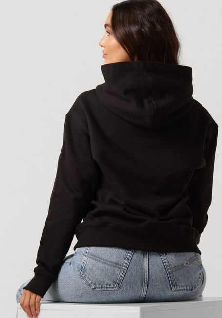 Schwarze TOMMY JEANS Pullover TJW RLX SMALL CLASSIC HOODIE EXT - large