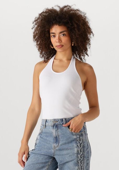 Weiße SELECTED FEMME Top SLFANNA SL HALTERNECK TOP - large