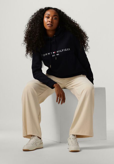 Dunkelblau TOMMY HILFIGER Sweatshirt HERITAGE HILFIGER HOODIE LS - large