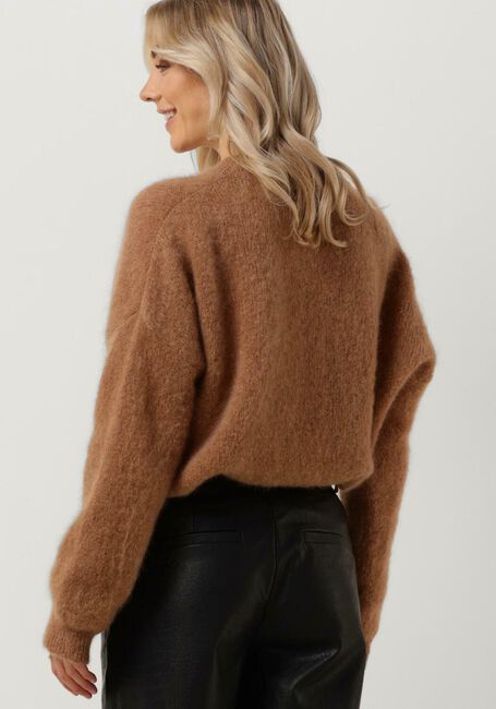 Camelfarbene BELLAMY Pullover CHANTAL - large