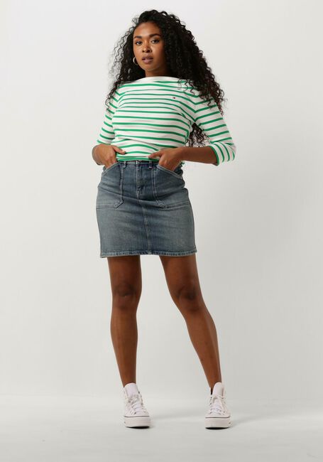 Grüne TOMMY HILFIGER Tops & T-shirts NEW CODY SLIM BOAT-NK 3/4 SLEEVE - large