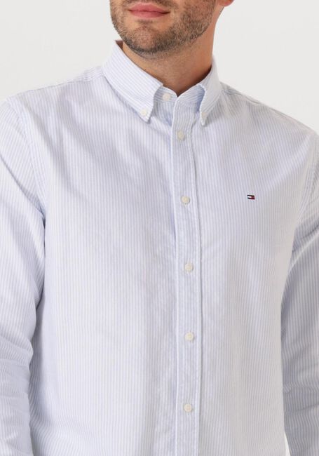 Hellblau TOMMY HILFIGER Casual-Oberhemd HERITAGE OXFORD STRIPE RF SHIRT - large