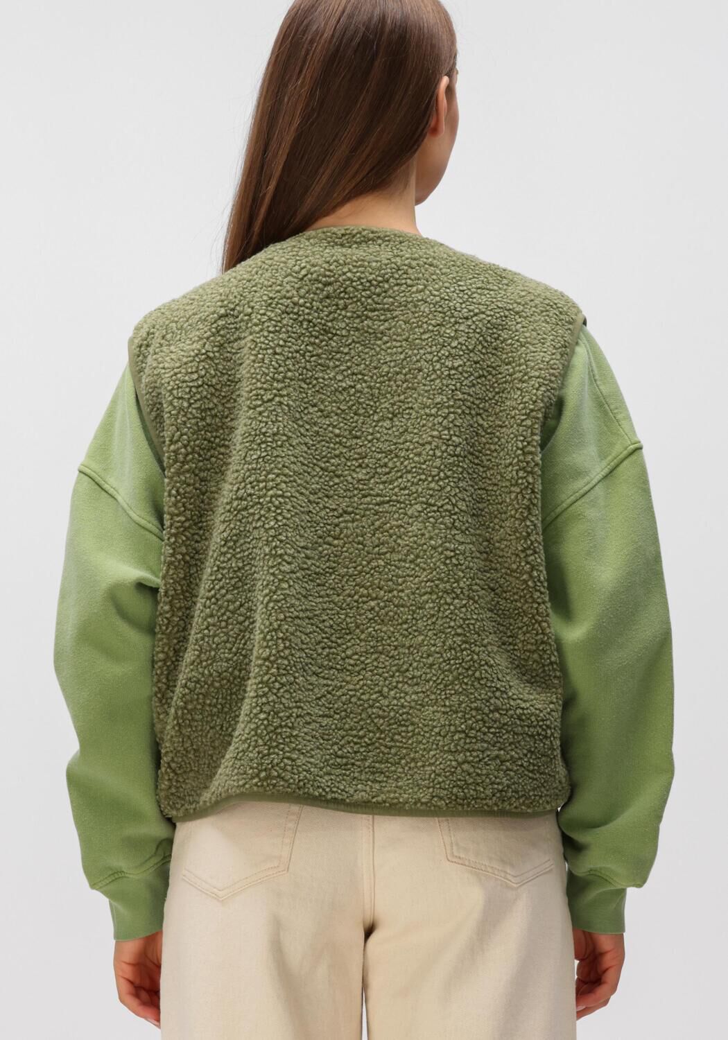 Gr&uuml;ne AMERICAN VINTAGE Sweatshirt HOKTOWN - large