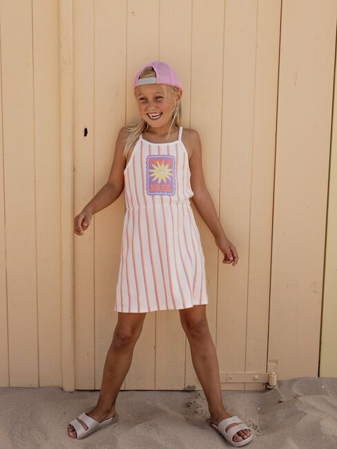 Nicht-gerade weiss LOOXS Little Minikleid 2613-7856 - large