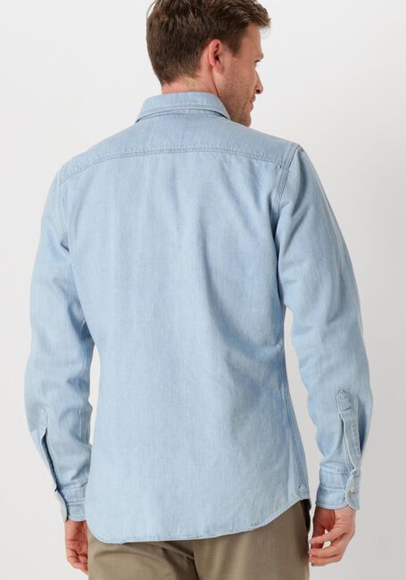 Blaue PROFUOMO Overshirts OVERSHIRT DENIM LIGHT - large