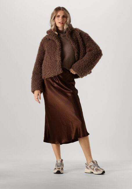 Braune ANOTHER LABEL Pullover CHIARA KNITTED PULL - large