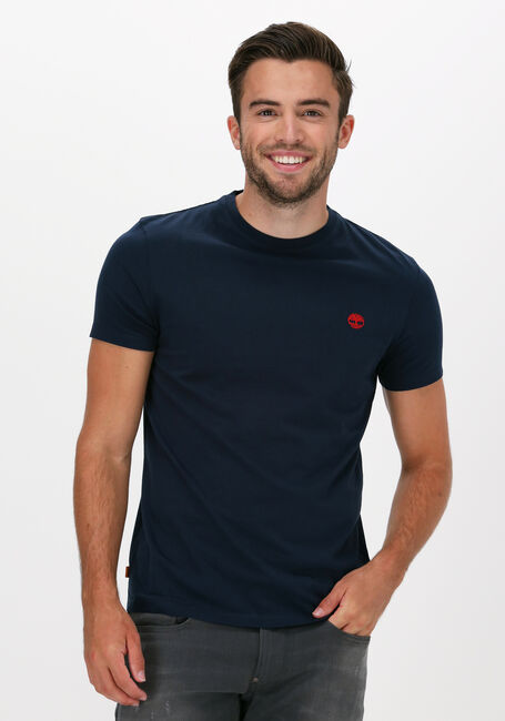 Blaue TIMBERLAND T-shirt SS DUN-RIVER CREW T - large