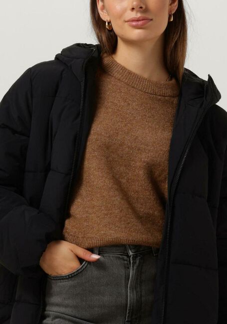 Schwarze SELECTED FEMME Wattierte Jack SLFJANINA LONG PUFFER COAT - large