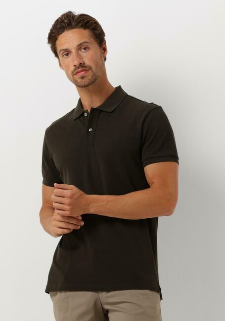Dunkelgrün PROFUOMO Polo-Shirt POLO SHORT SLEEVE - large