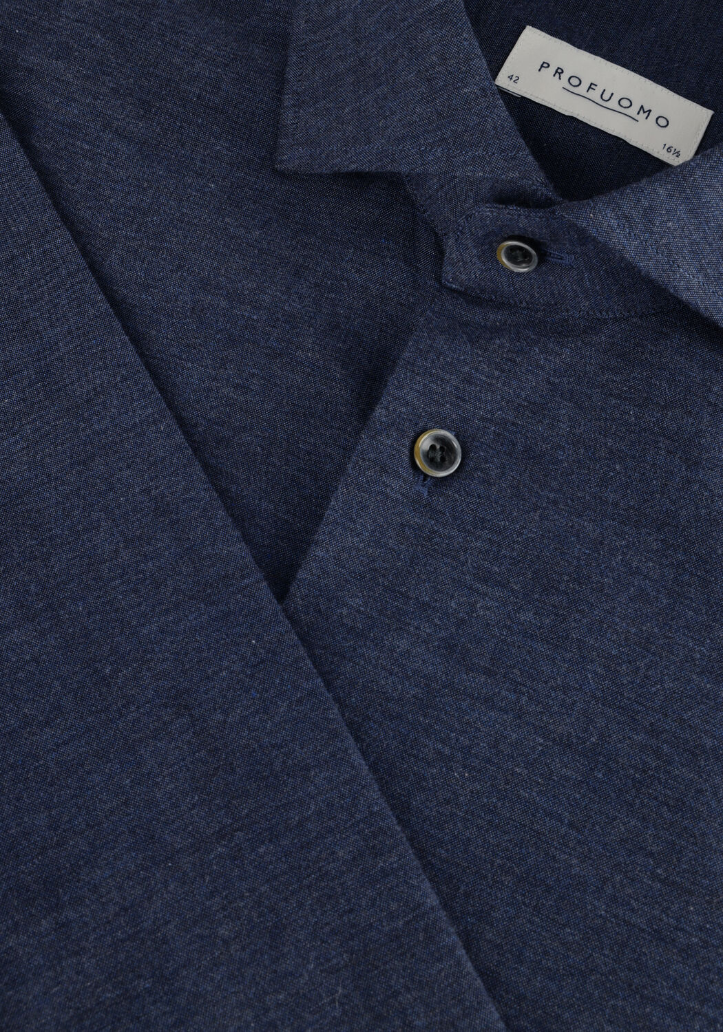 Blaue PROFUOMO Klassisches Oberhemd SHIRT CUTAWAY SC SF - large