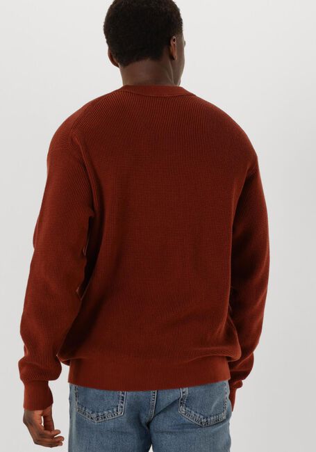 Rote CALVIN KLEIN Pullover LS EZ COTTON WAFFLE CREWNK SWTR 9 - large