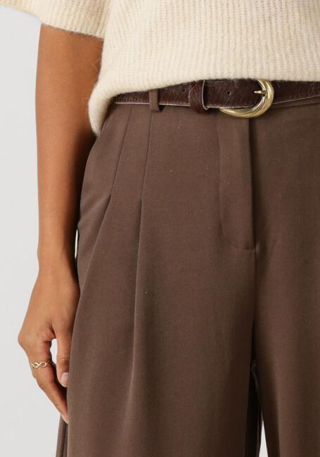 Braune MSCH COPENHAGEN Weite Hose MSCHHENRIKA HW PANTS - large