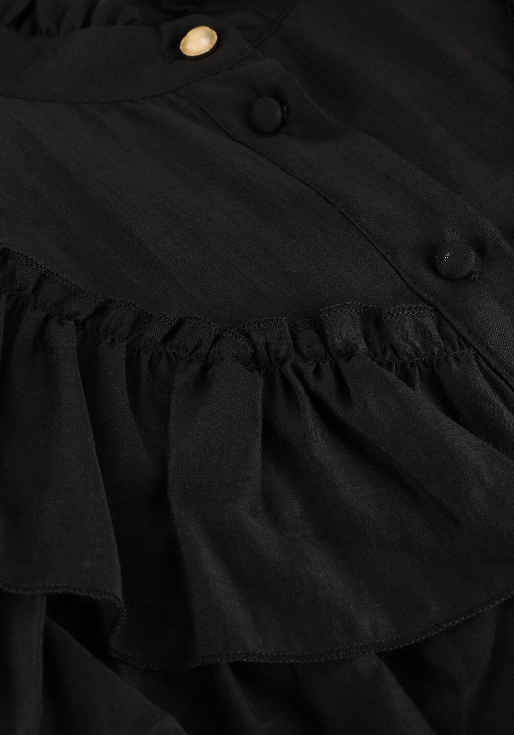 Schwarze AAIKO Blusen DARIA TEN 244 - large