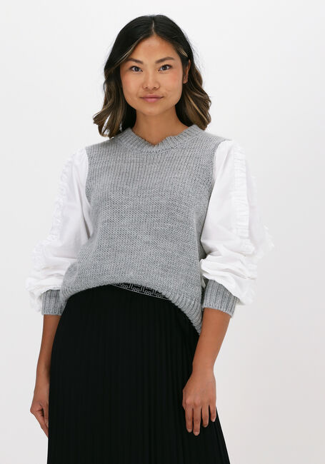 Graue LEVETE ROOM Pullover OFIA 1 - large
