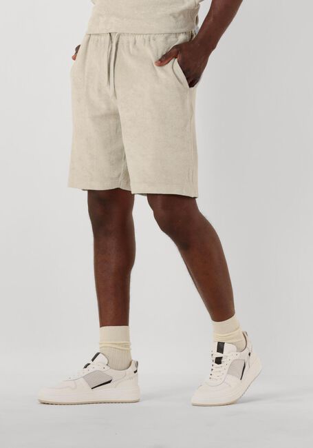 Beige DSTREZZED Kurze Hose LOGAN TOWELLING SHORTS - large