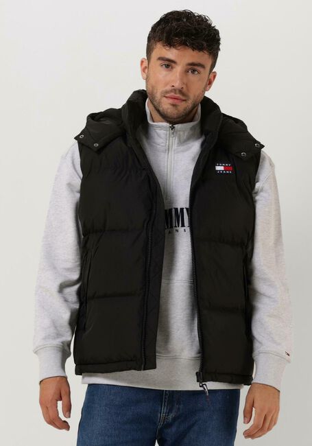 Schwarze TOMMY JEANS Bodywarmer TJM ALASKA VEST - large