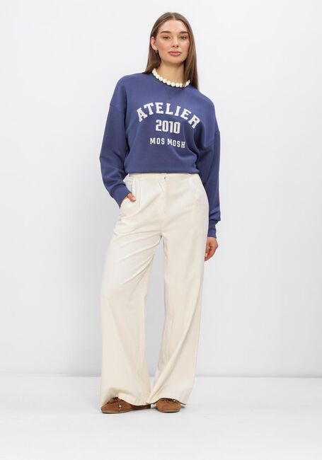 Blaue MOS MOSH Sweatshirt MMNIMA O-LS  SWEATSHIRT - large