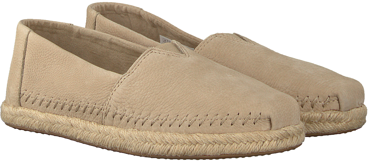 beige flat espadrilles