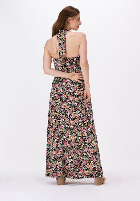 Schwarze VANILIA Maxikleid SUNNY FLORAL DRESS - large