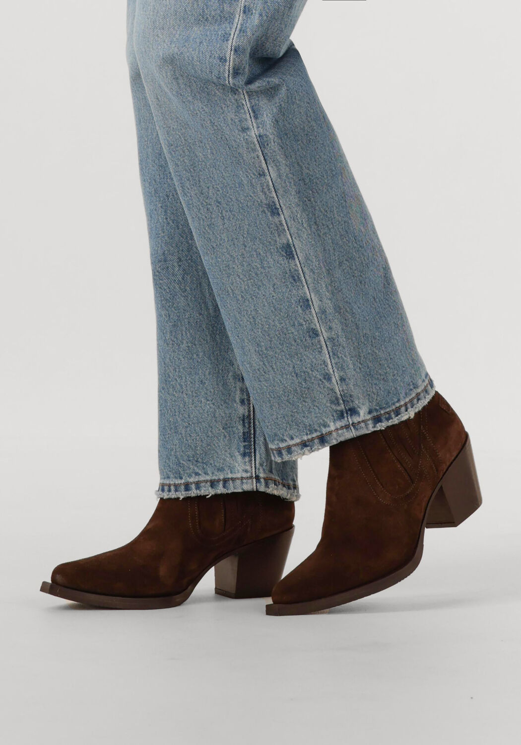 Braune SHABBIES Stiefeletten JAYMIE SHELLY - large