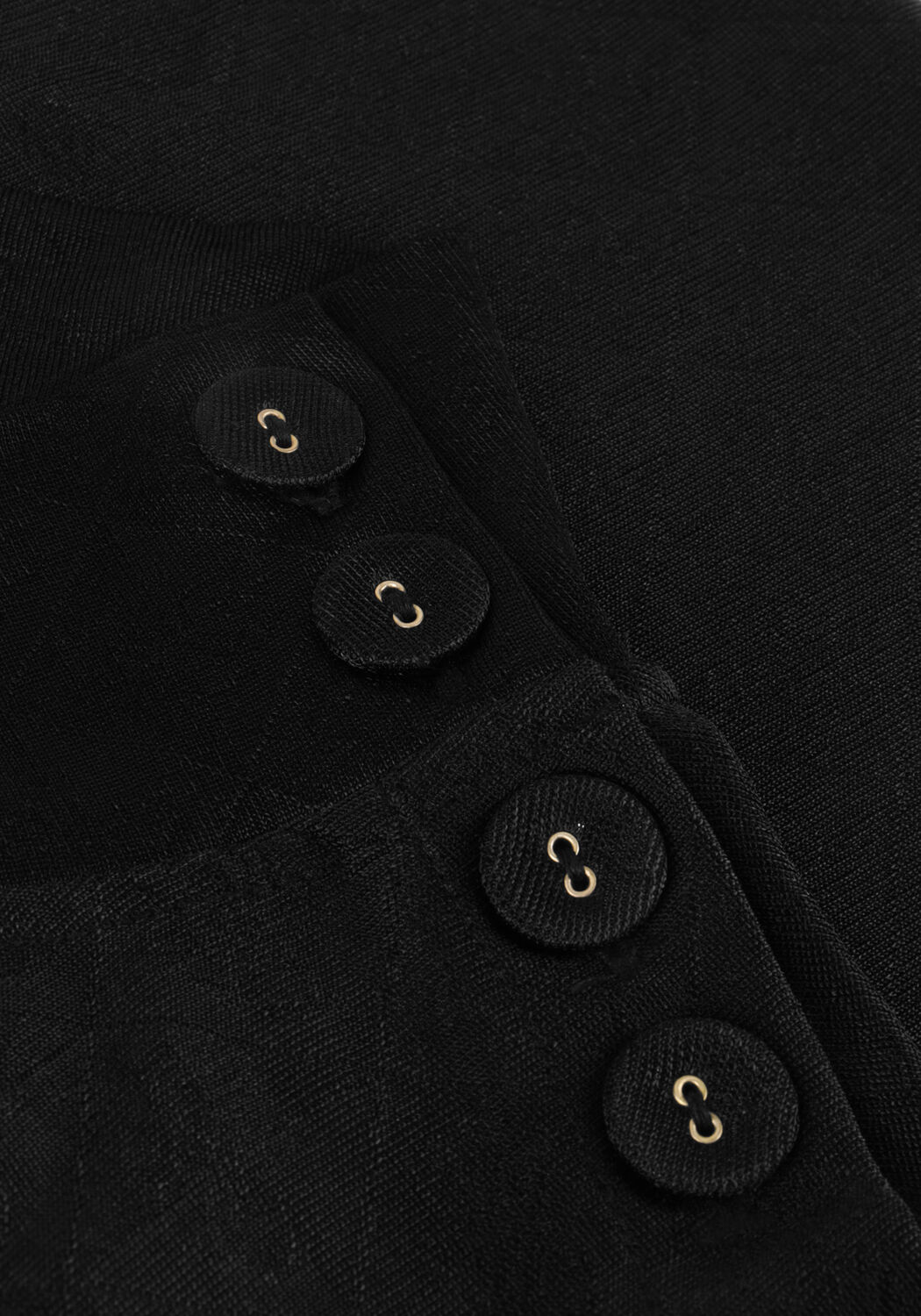 Schwarze GUESS Top TURTLE CRYSTAL TOP - large