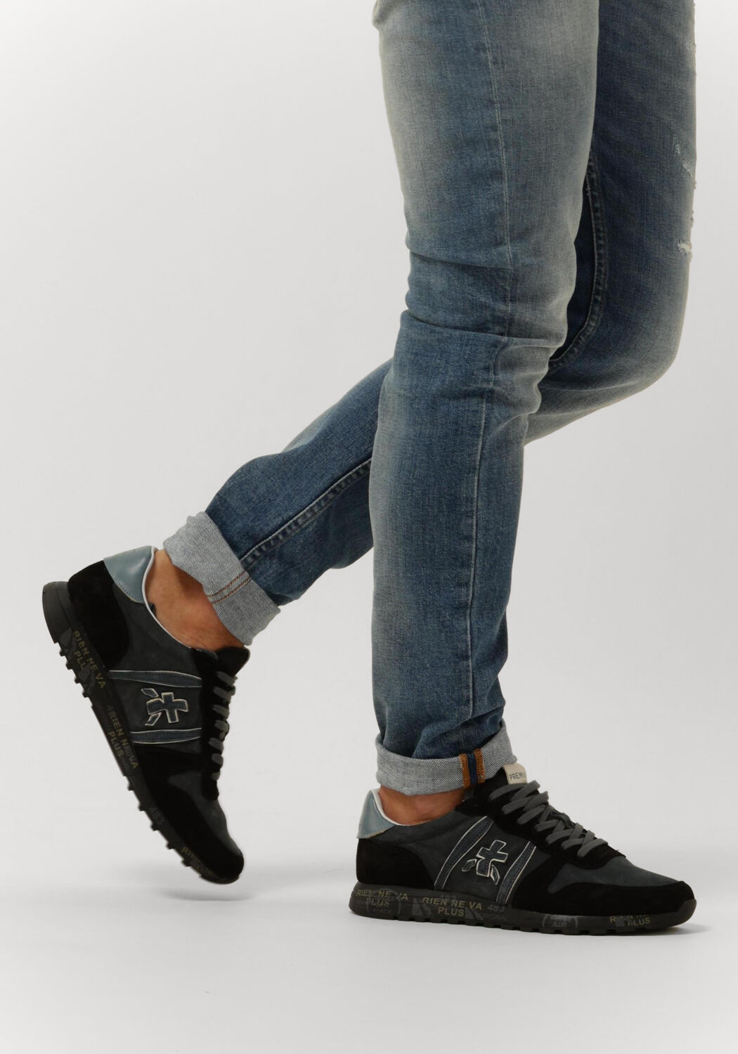 Schwarze PREMIATA Sneaker Low ERIC - large