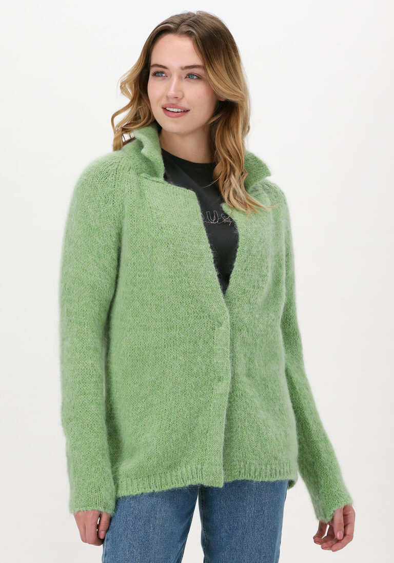 grüne bellamy strickjacke mabel short