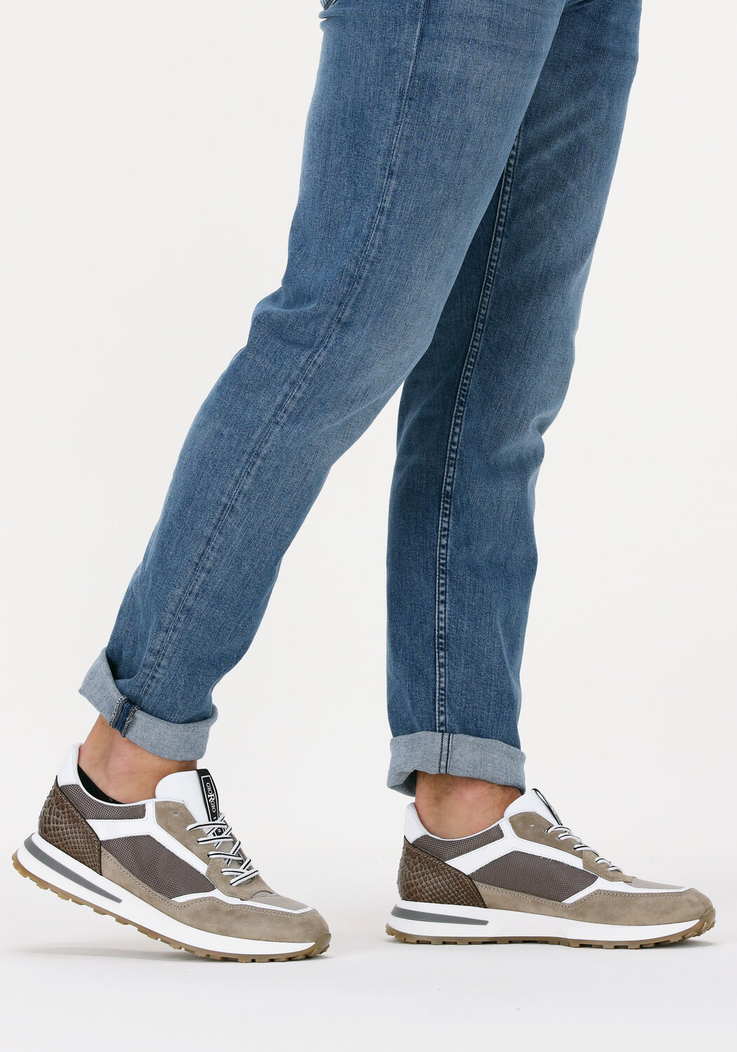 Beige GIORGIO Sneaker Low 57839 - large