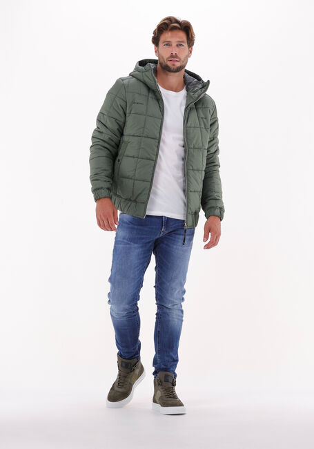 Gr&uuml;ne G-STAR RAW Wattierte Jack MEEFIC SQR QUILTED HDD JKT - large
