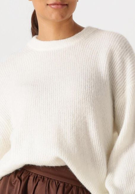 Weiße MSCH COPENHAGEN Pullover MSCHGUSTEL HOPE PULLOVER - large