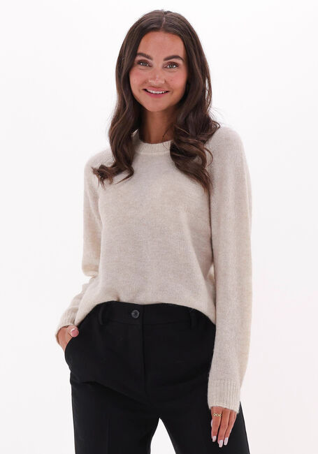 Beige MSCH COPENHAGEN Pullover MAIMEE MOHAIR O PULLOVER - large
