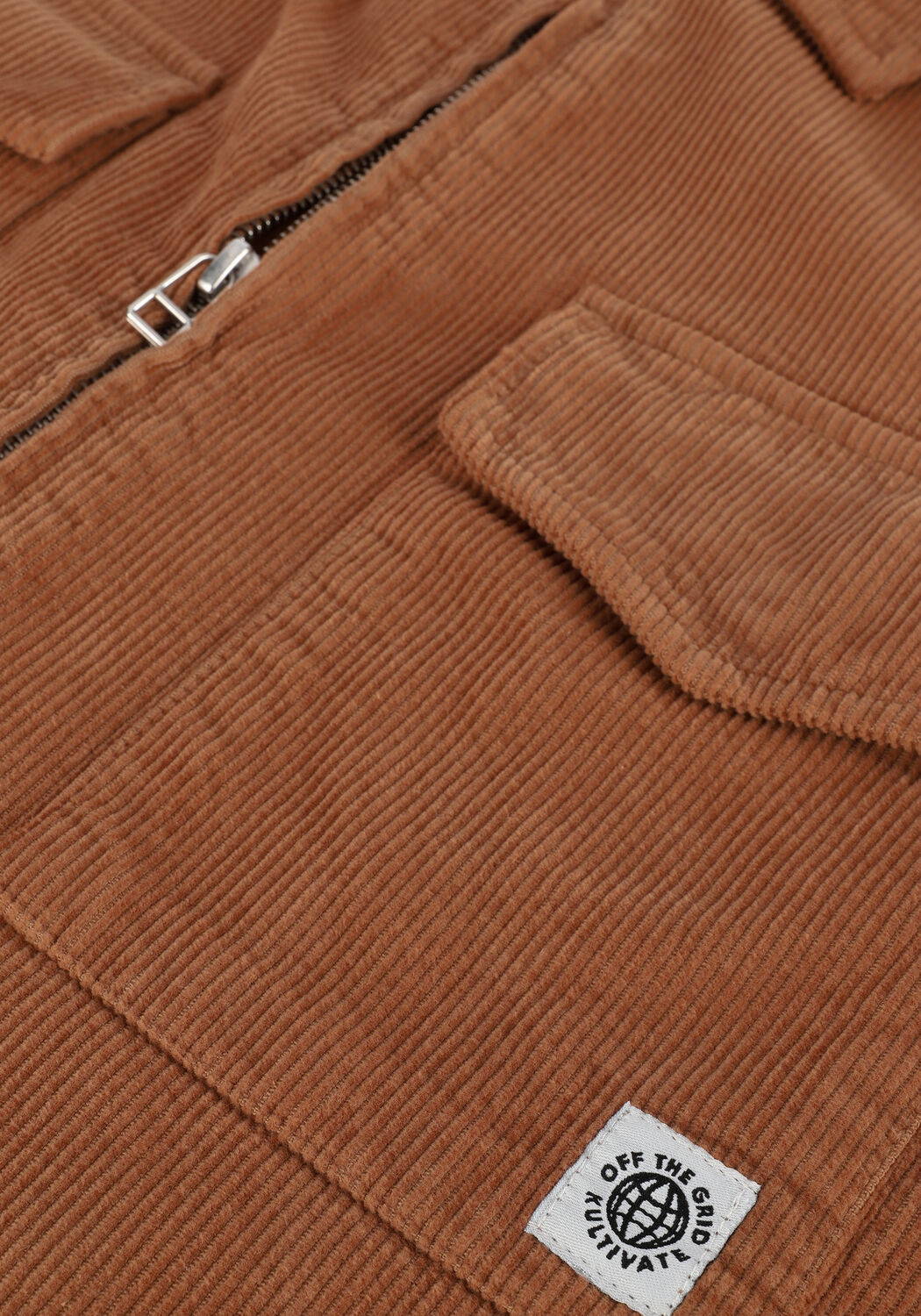 Braune KULTIVATE Overshirt ST BARK - large