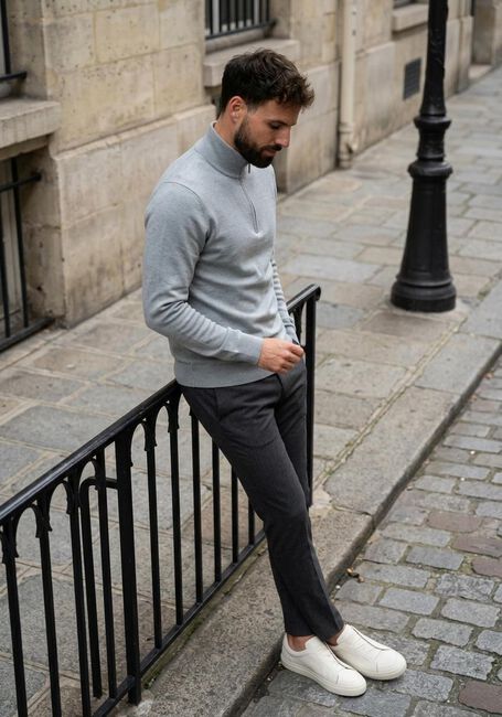 Hellblau SAINT STEVE Pullover CAS - large