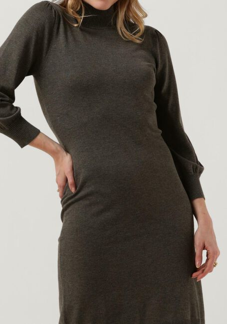 Dunkelgrün MINUS Minikleid MERSIN HIGHNECK KNIT DRESS - large